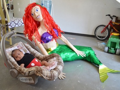 The Little Mermaid Piñata - Ariel la Sirenita