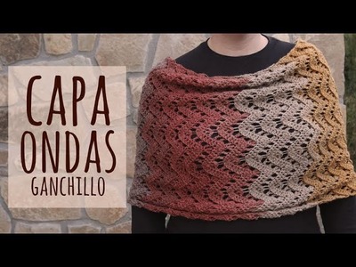 Tutorial Capa Retro ZigZag Calado Ganchillo | Crochet