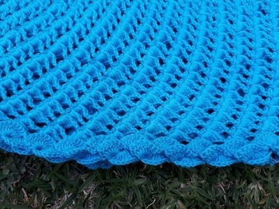 Vestido a crochet o ganchillo para niña  - parte #2 - crochet girl dress