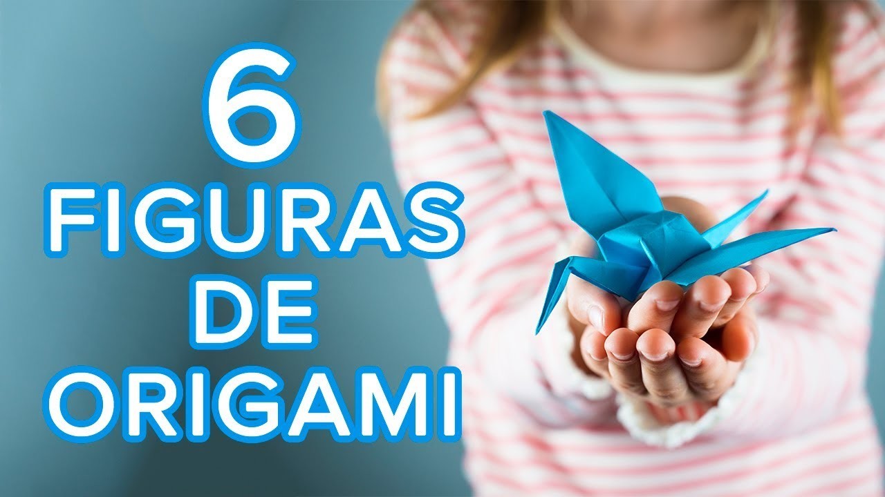 6 figuras de origami geniales para hacer en casa | Origami fácil para niños