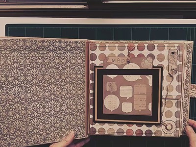 Álbum de viaje de scrapbook *Vendido