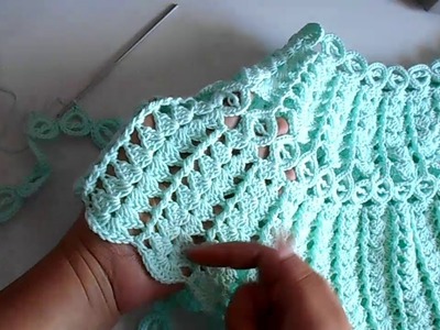 Blusa a crochet - ganchillo - tejida para dama - facil y rapido - parte #2