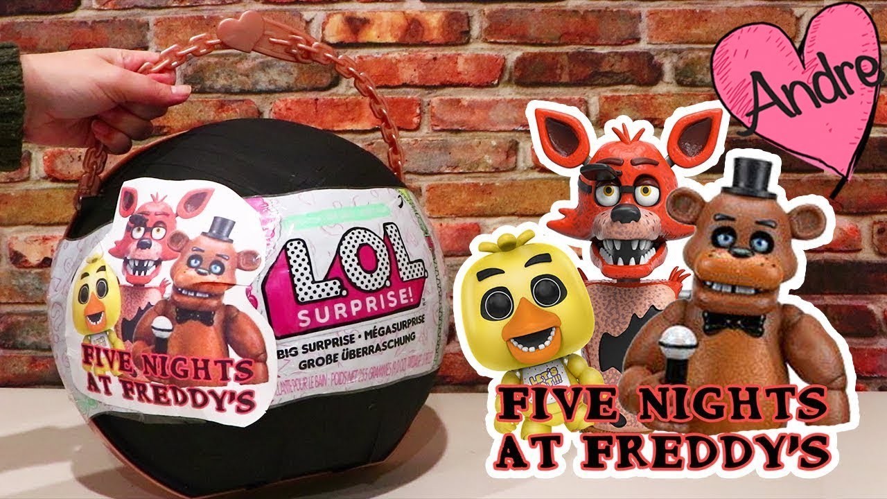 Bola gigante DIY de Five Nights at Freddy's | Muñecas y juguetes con Andre para niñas y niños