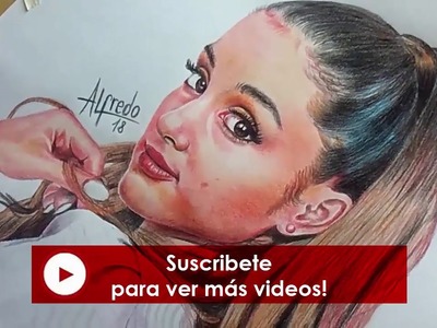 Como Dibujar A Ariana Grande | How To Draw Ariana Grande