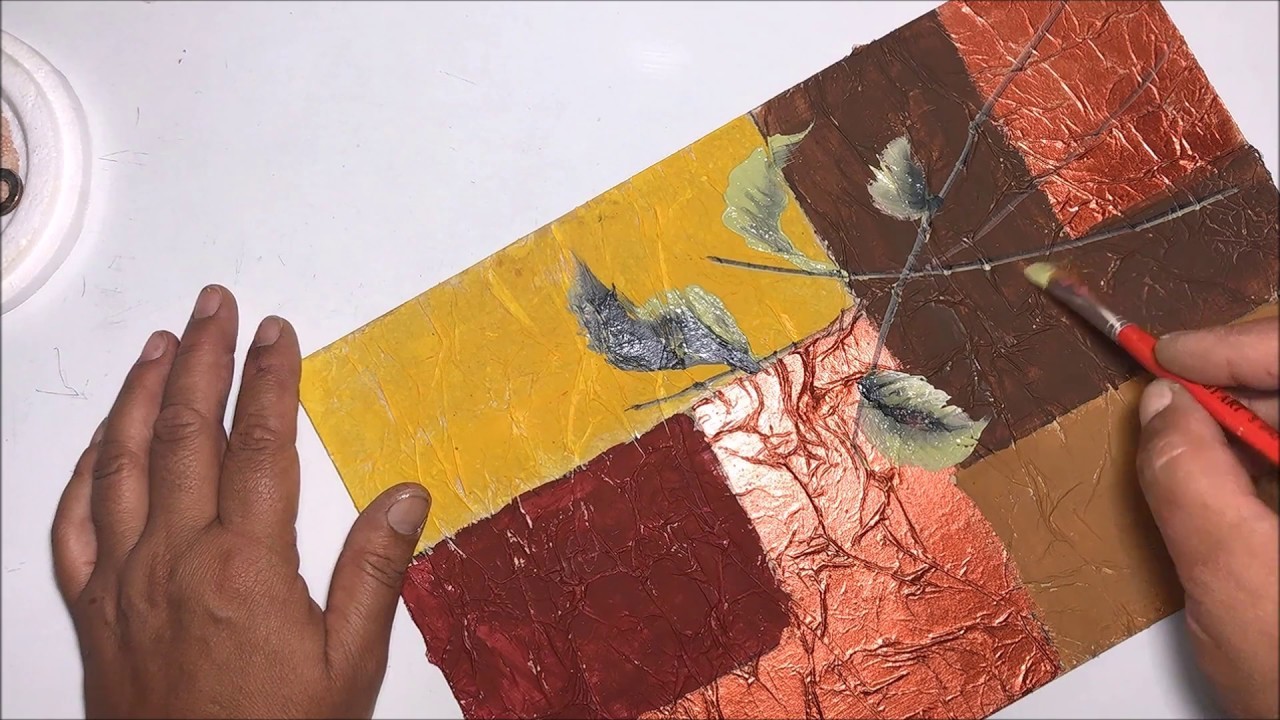 DIY  COMO PINTAR UN CUADRO ABSTRACTO EN 5 MINUTOS Arte, Painting, pintura, acrílicos  2018