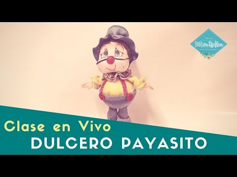 DIY En VIVO Dulcero Payasito En Foamy Parte 1 Victoria RodAcu