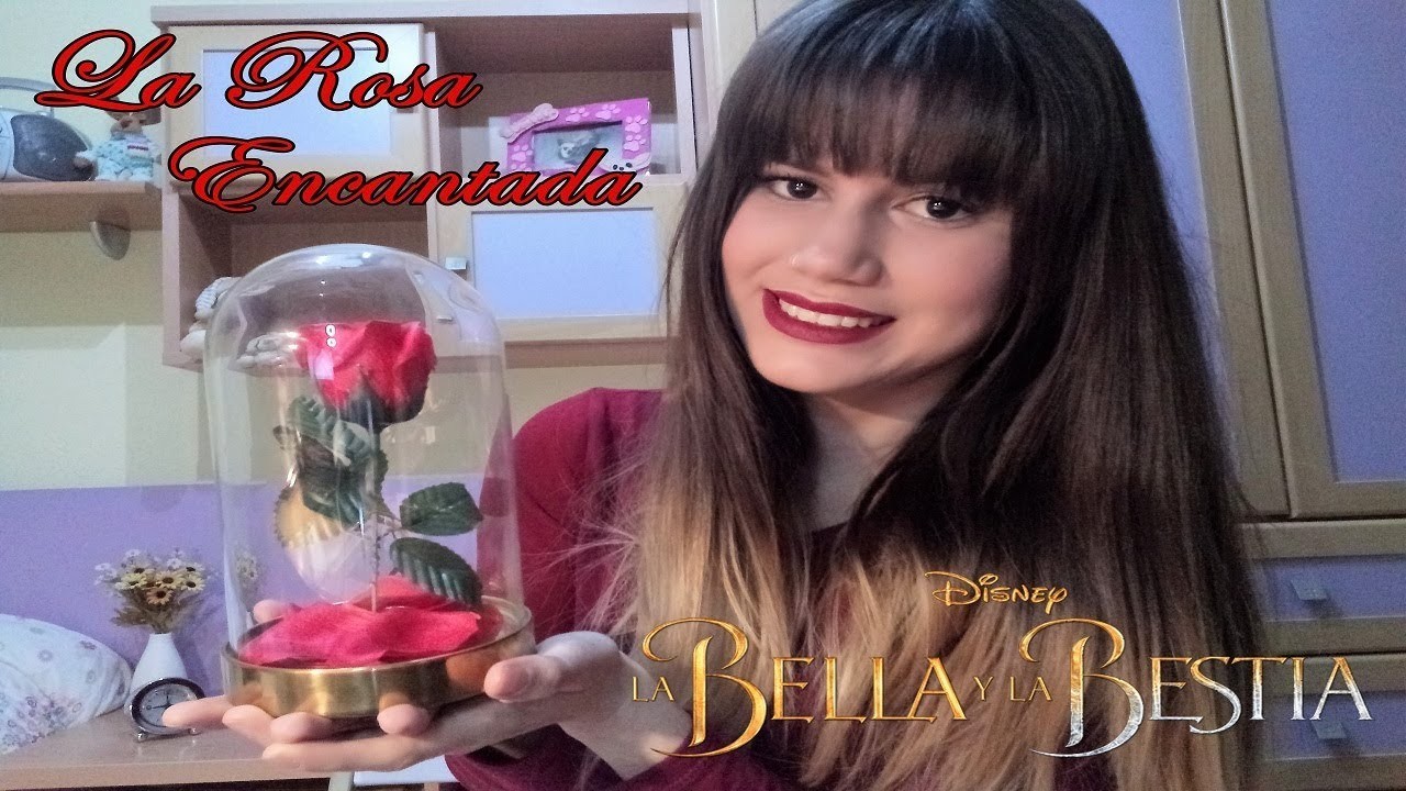 DIY LA ROSA ENCANTADA - La Bella y La Bestia - ENCHANTED ROSE - Beauty and The Beast