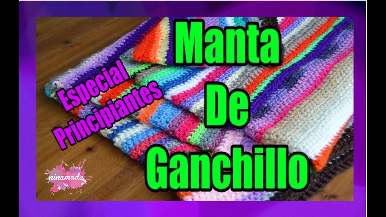 DIY. Manta De Ganchillo. Crochet Blanket