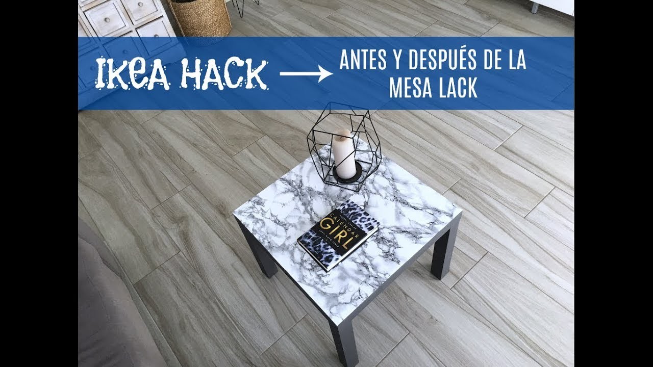 DIY MESA LACK MENOS DE 20€.IKEA HACK - CAROLINA TOLEDO