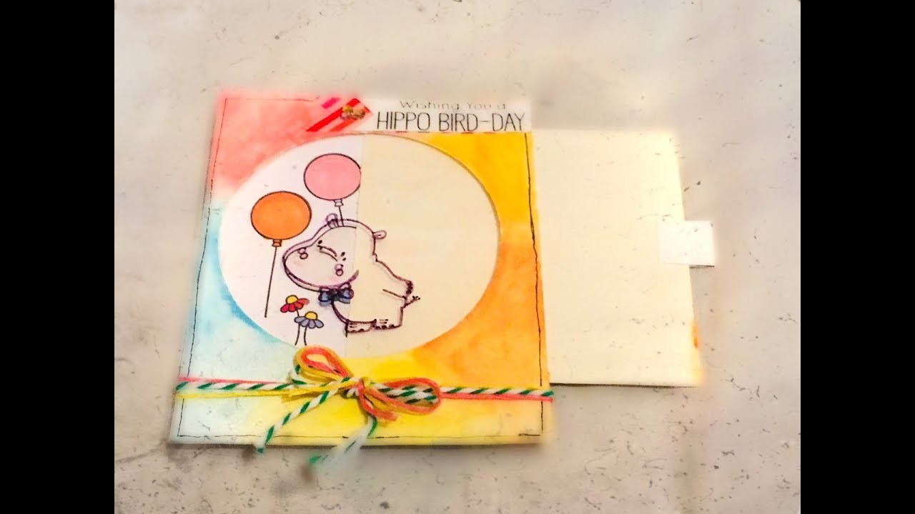 DIY: Tarjeta mágica sorpresa. card making. para regalar