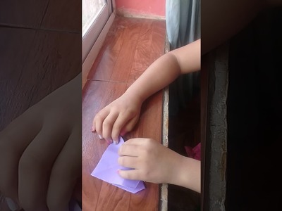 Flor de Origami con Lourdes