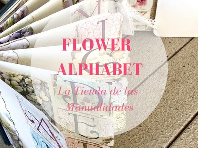 Flower Alphabet Stamperia - La Tienda de las Manualidades