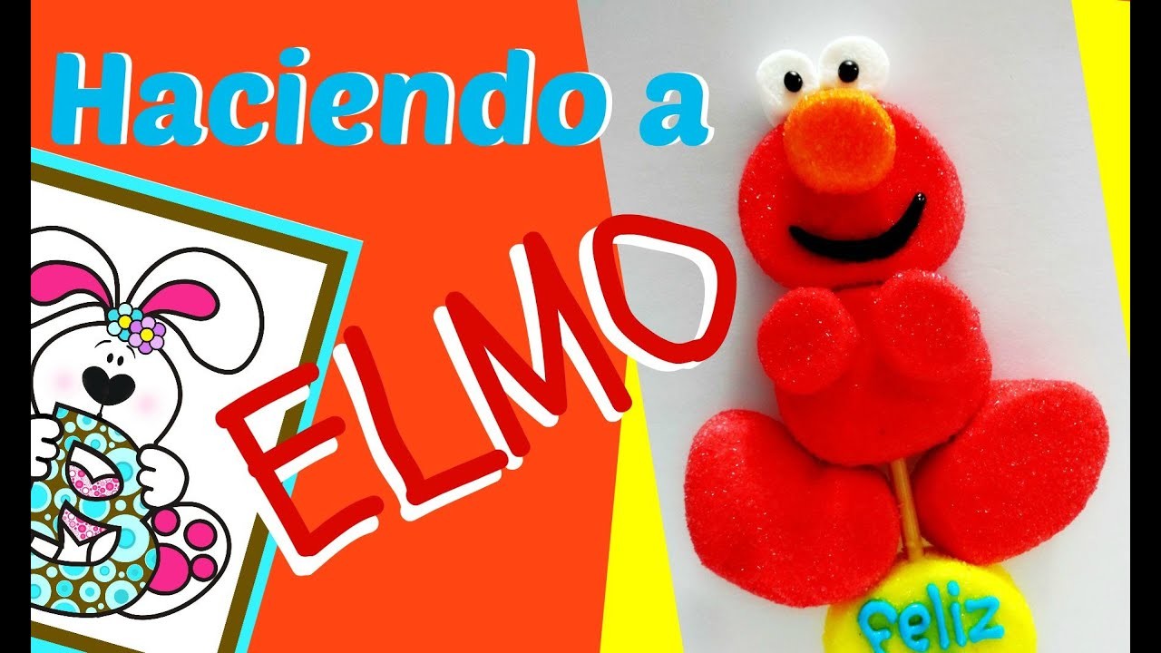Haciendo a Elmo - El más tierno, divertido y Fácil que has visto!