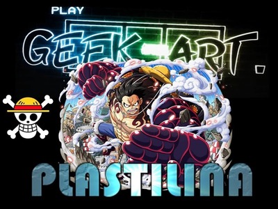 Luffy Gear 4 Snake Man Plastilina. Polymer clay