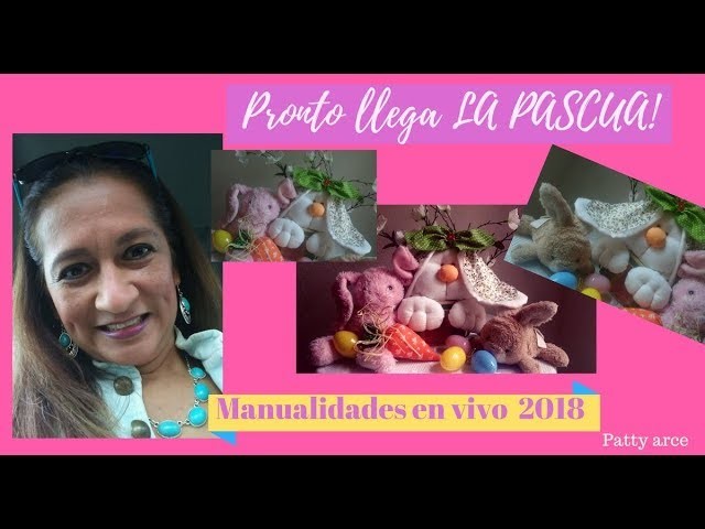 Manualidades en vivo clase 9 de marzo