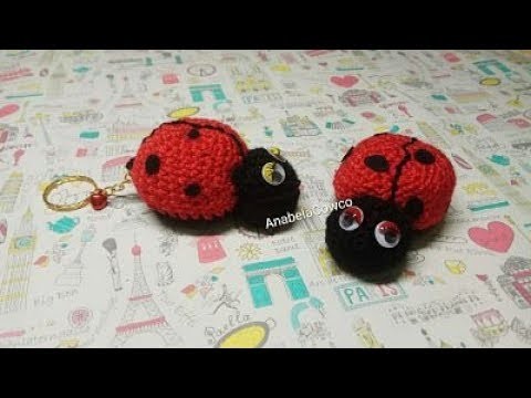 MARIQUITA???? en crochet.amigurumi FÁCIL???? Ladybug crochet DIY