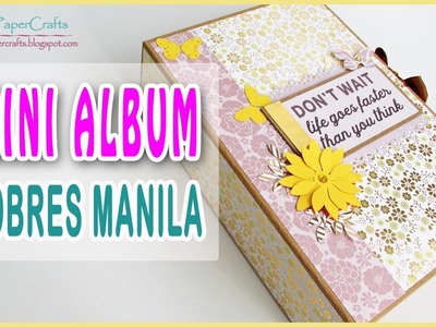 Mini Album con Sobres Manila TUTORIAL SCRAPBOOKING | Luisa PaperCrafts