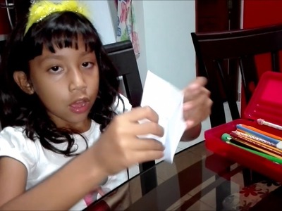 ORIGAMI DE PAPEL - VALERIE 6 AÑOS