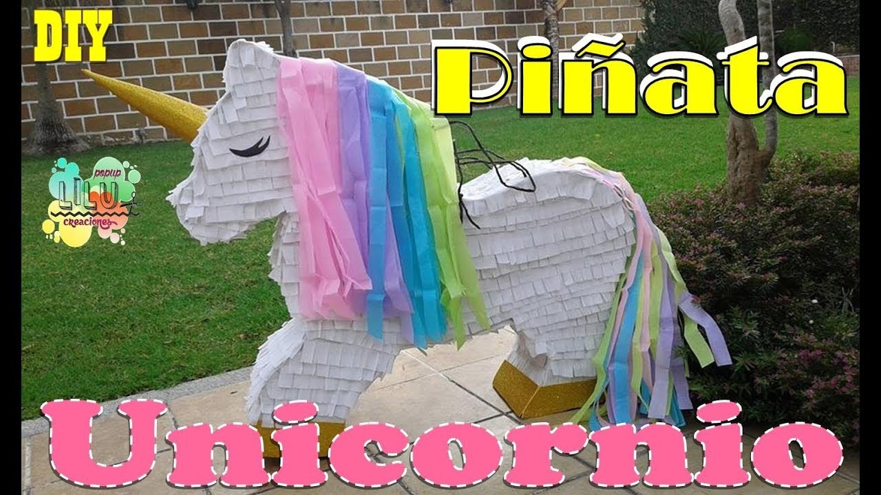 Piñata de unicornio | DIY | Unicorn piñata