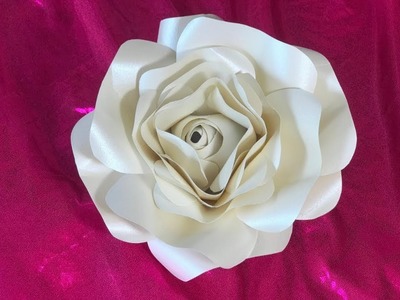 Rosa de papel.Flores de papel.Paper Rose