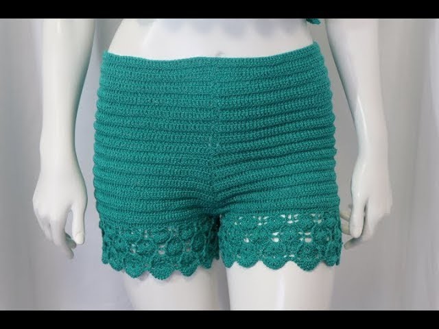 Short Crochet Fácil para tejer paso a paso