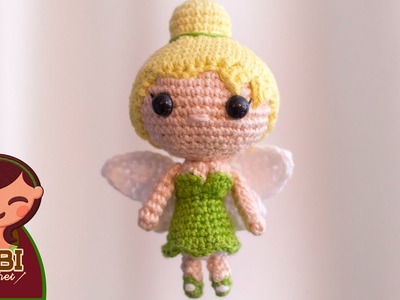 Amigurumi | como hacera tinkerbell en crochet | Bibi Crochet