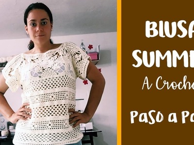 Blusa Summer a Crochet 1 - Paso a Paso