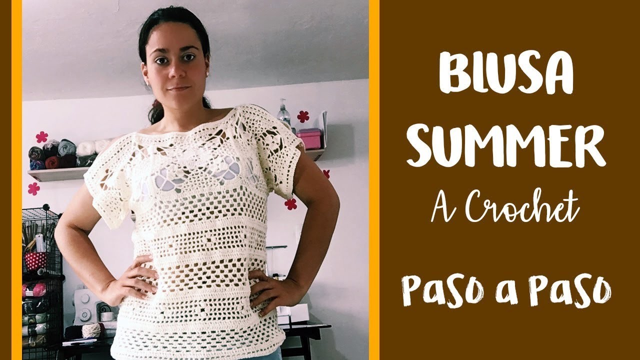 Blusa Summer a Crochet 1 - Paso a Paso