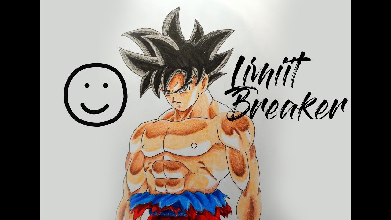 Cómo dibujar a Goku LIMIT BREAKER (Paso a paso) | Selbor