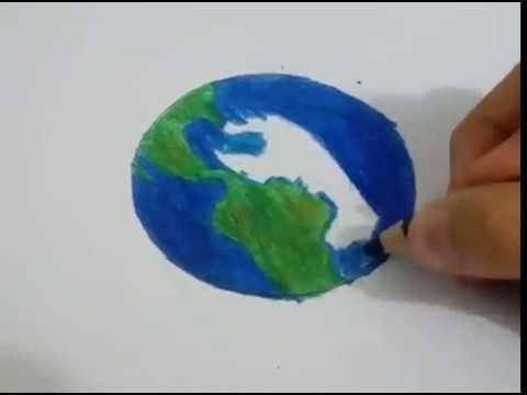Como Dibujar La Tierra |Tutorial| Samuel-XL Arte