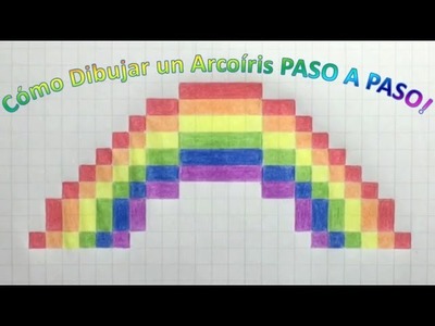 Cómo Dibujar un Arcoíris en 8-bit o Pixel Art TUTORIAL PASO A PASO!