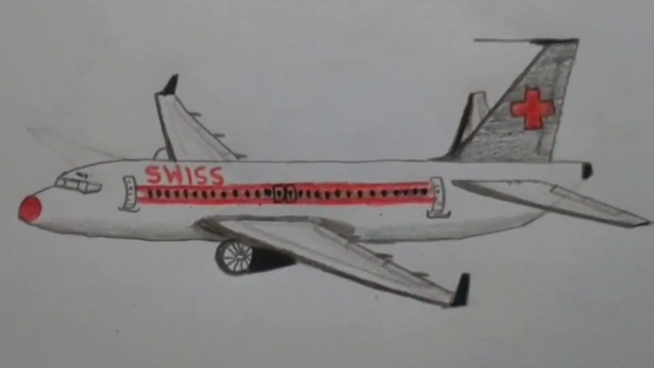 Como Dibujar Un Avion |Tutorial|Samuel-XL Arte
