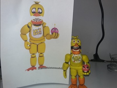 COMO HACER A "UNWITHERED CHICA" de PLASTILINA|ALEXORGAMER¡¡¡¡