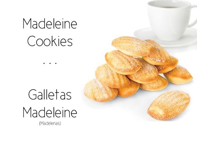 Cómo hacer Madalenas. Madeleine Cookies