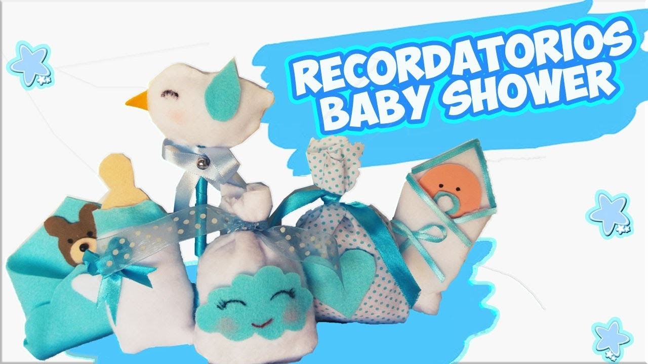 COMO HACER RECORDATORIOS BABY SHOWER ???? - DIY CRAFTS