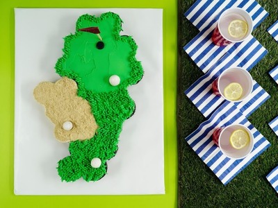 Crfatología | Manualidades | Pastel de CAMPO de GOLF