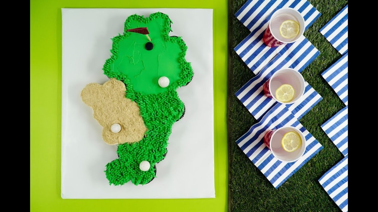 Crfatología | Manualidades | Pastel de CAMPO de GOLF