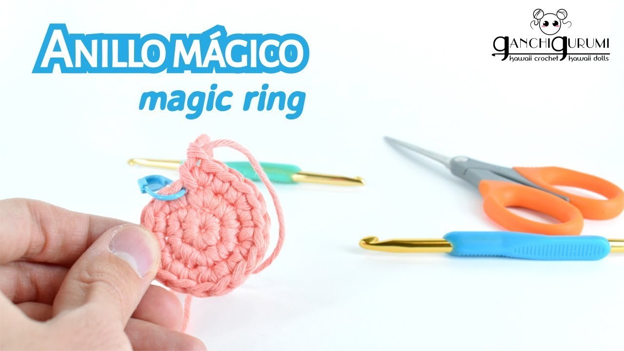 Curso de amigurumi (6) - Cómo hacer el anillo mágico (AM)