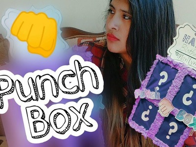 DIY(Punch Box) Caja sorpresa apta para golpear! Cumpleaños Marilyn || ixhia