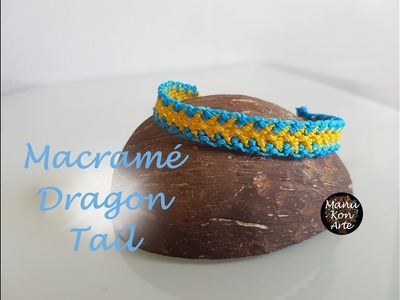 DIY Tutorial Macramé Dragon Tail