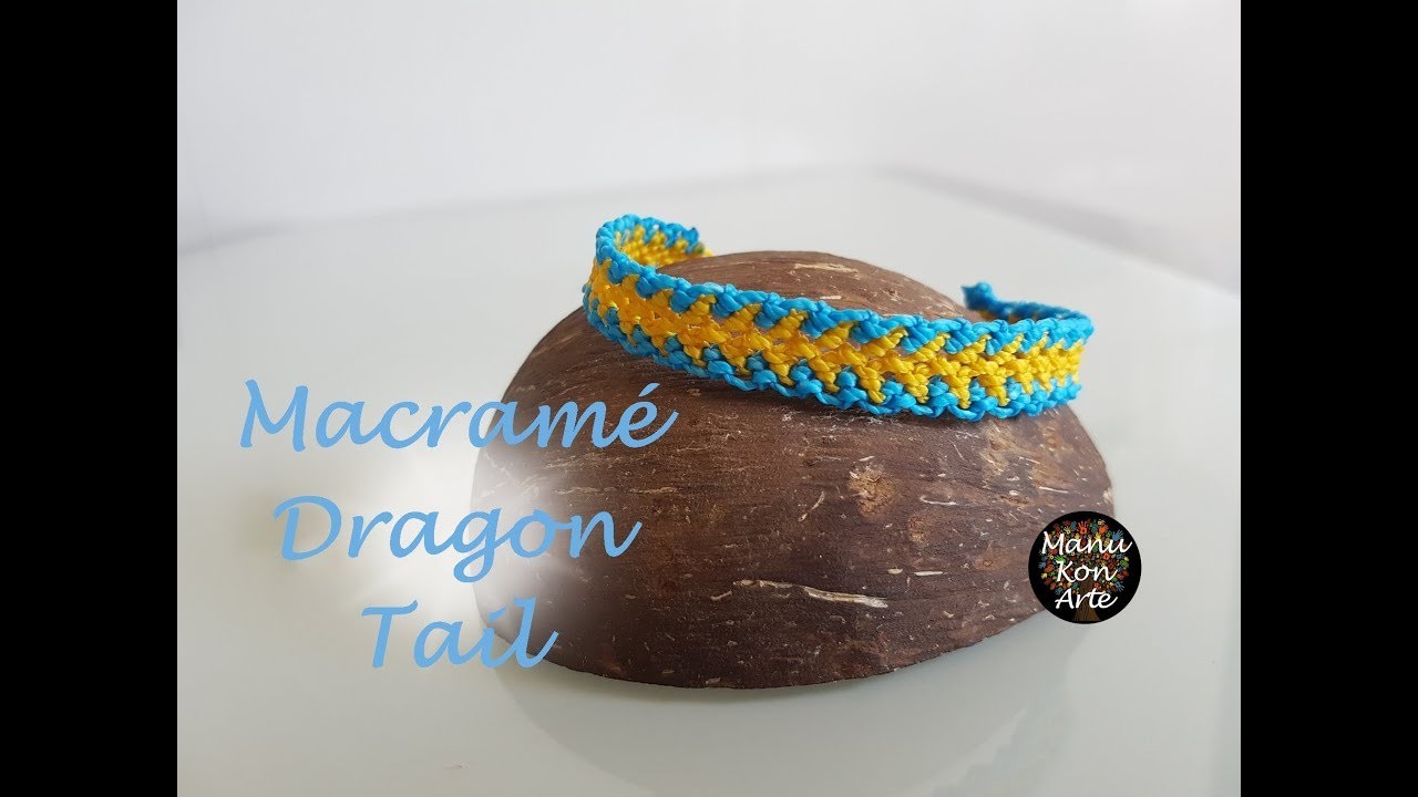 DIY Tutorial Macramé Dragon Tail