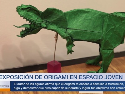 Exposición de Origami en Espacio Joven