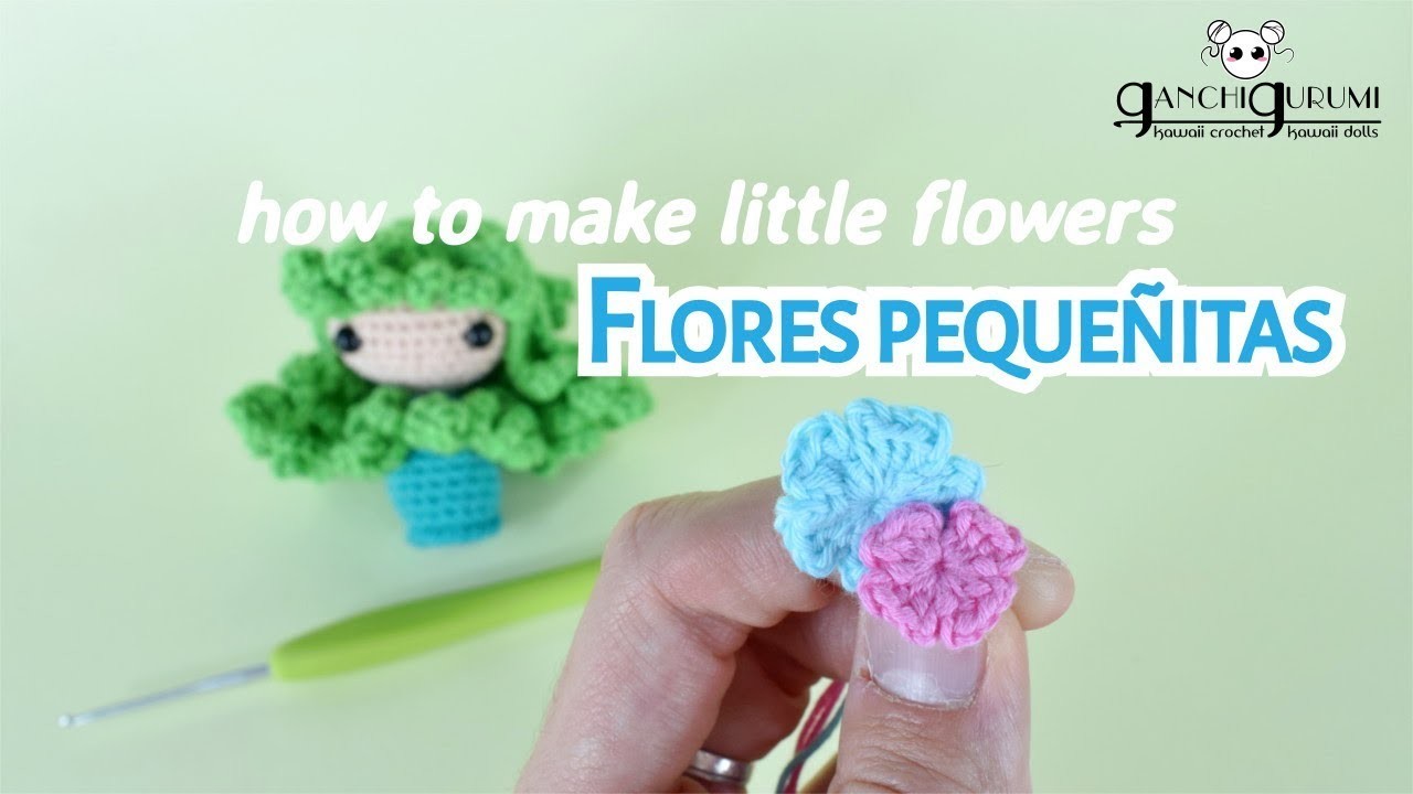 Flor crochet sencilla ???? - Aprende cómo tejer una flor crochet paso a paso