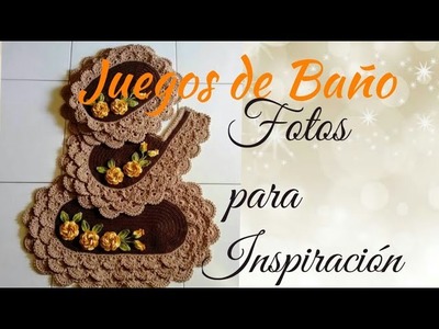Fotos para Inspiración Juegos de Baño Tejidos a Crochet