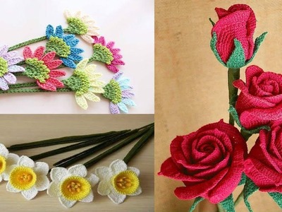 Hermosas Flores - Tejidos a Crochet