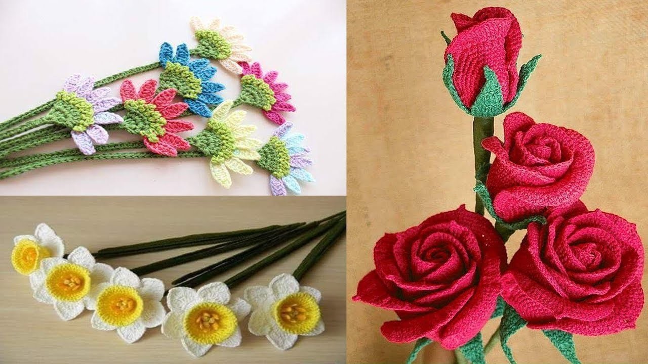 Hermosas Flores - Tejidos a Crochet