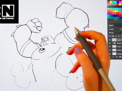 ¡Aprende a dibujar a Cuatrobrazos! | Ben 10 | Cartoon Network