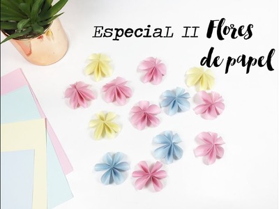 MANUALIDADES PRECIOSAS FLORES DE PAPEL, DIY ARGENTINA SCRAPBOOKING