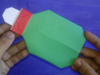 Origami - Biberon de papel