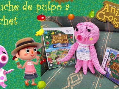 Peluche de pulpo a crochet ???? Marina de Animal Crossing????????????. Parte 2 (personificación) #AnimalCrossing